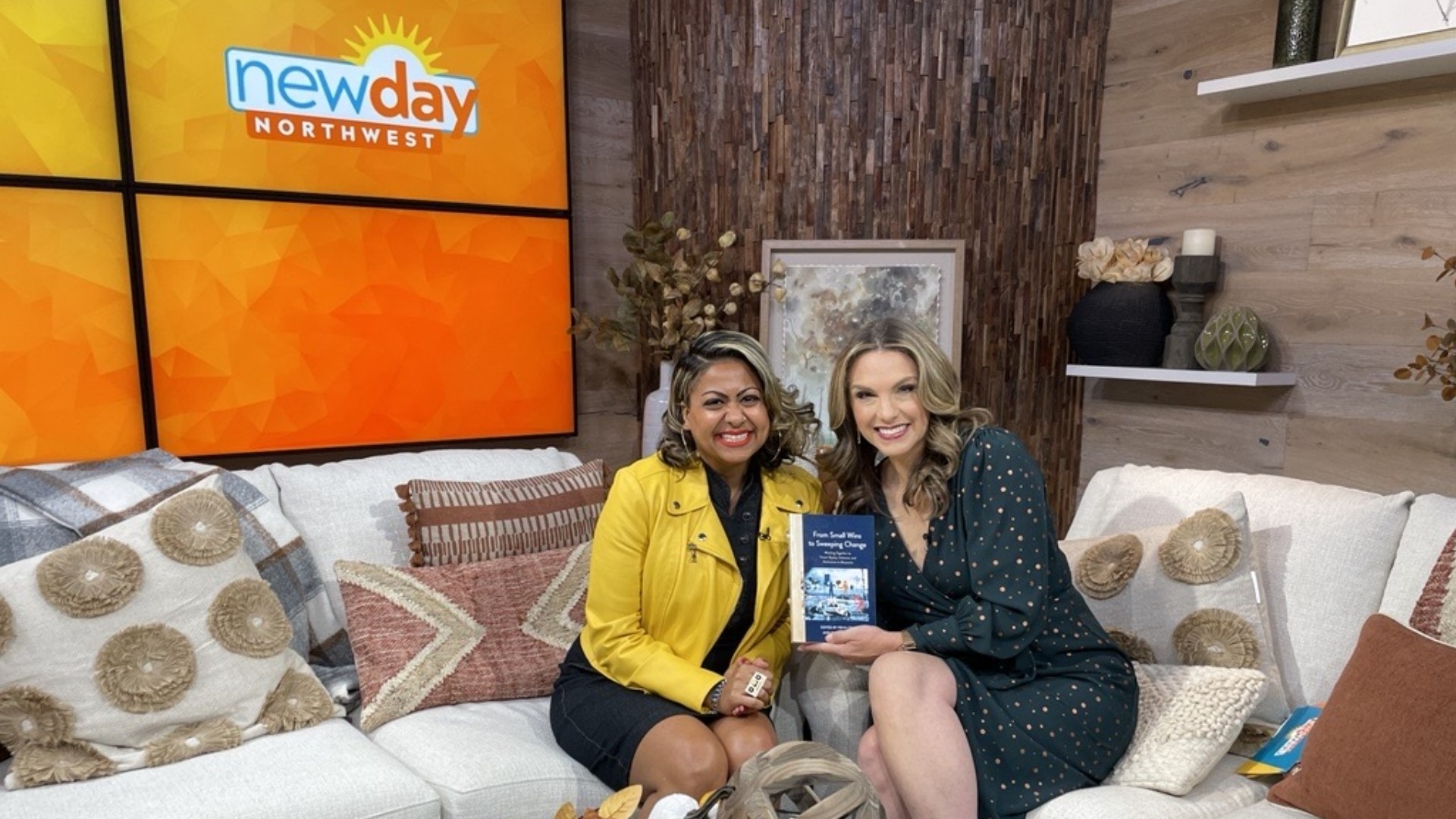 "Small Wins to Sweeping Change" co-editor Priya Frank from the Seattle Art Museum joined the show to talk about the new book. #newdaynw