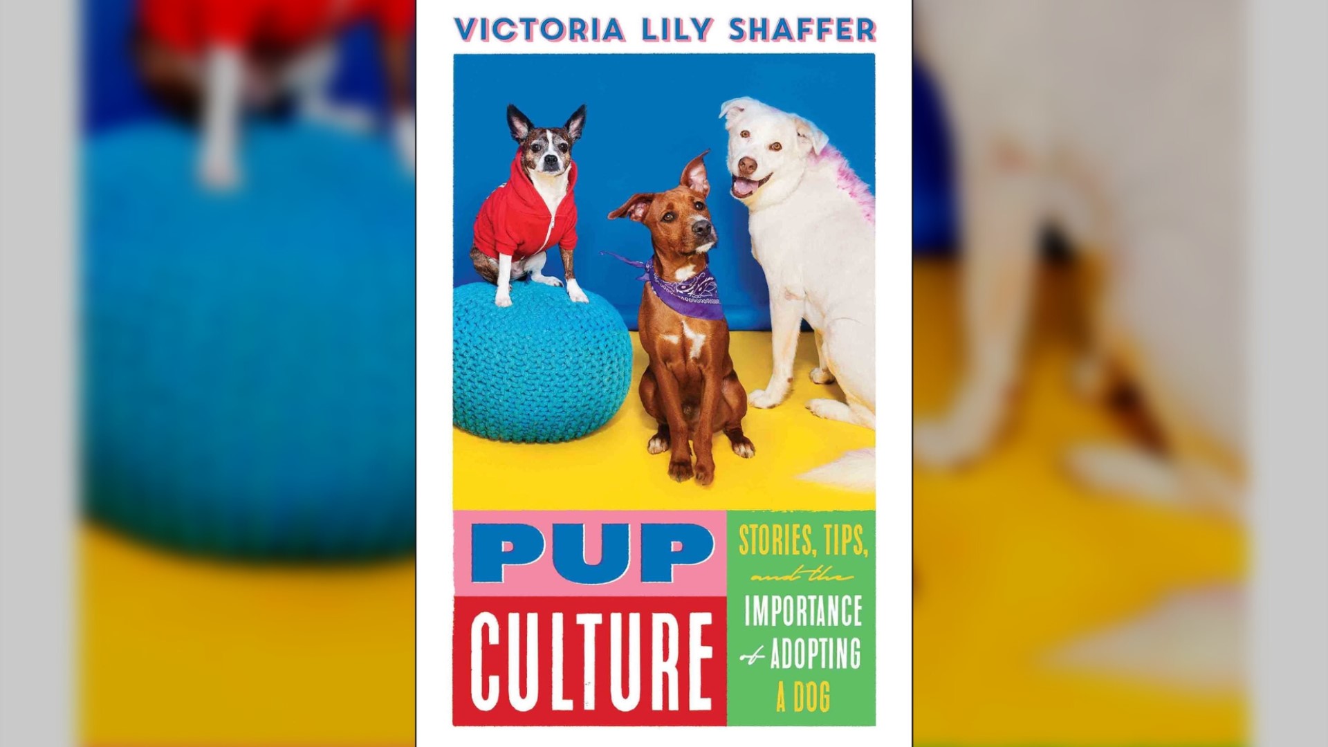 "Pup Culture" by Victoria Lily Shaffer features stories and lessons to help guide you through the process of dog adoption. #newdaynw