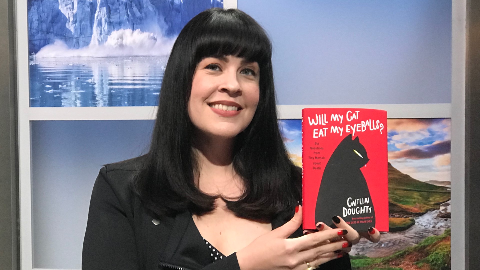 Caitlin Doughty is a mortician, activist and funeral industry rabble-rouser whose book light-heartedly answers 35 morbid questions from kids