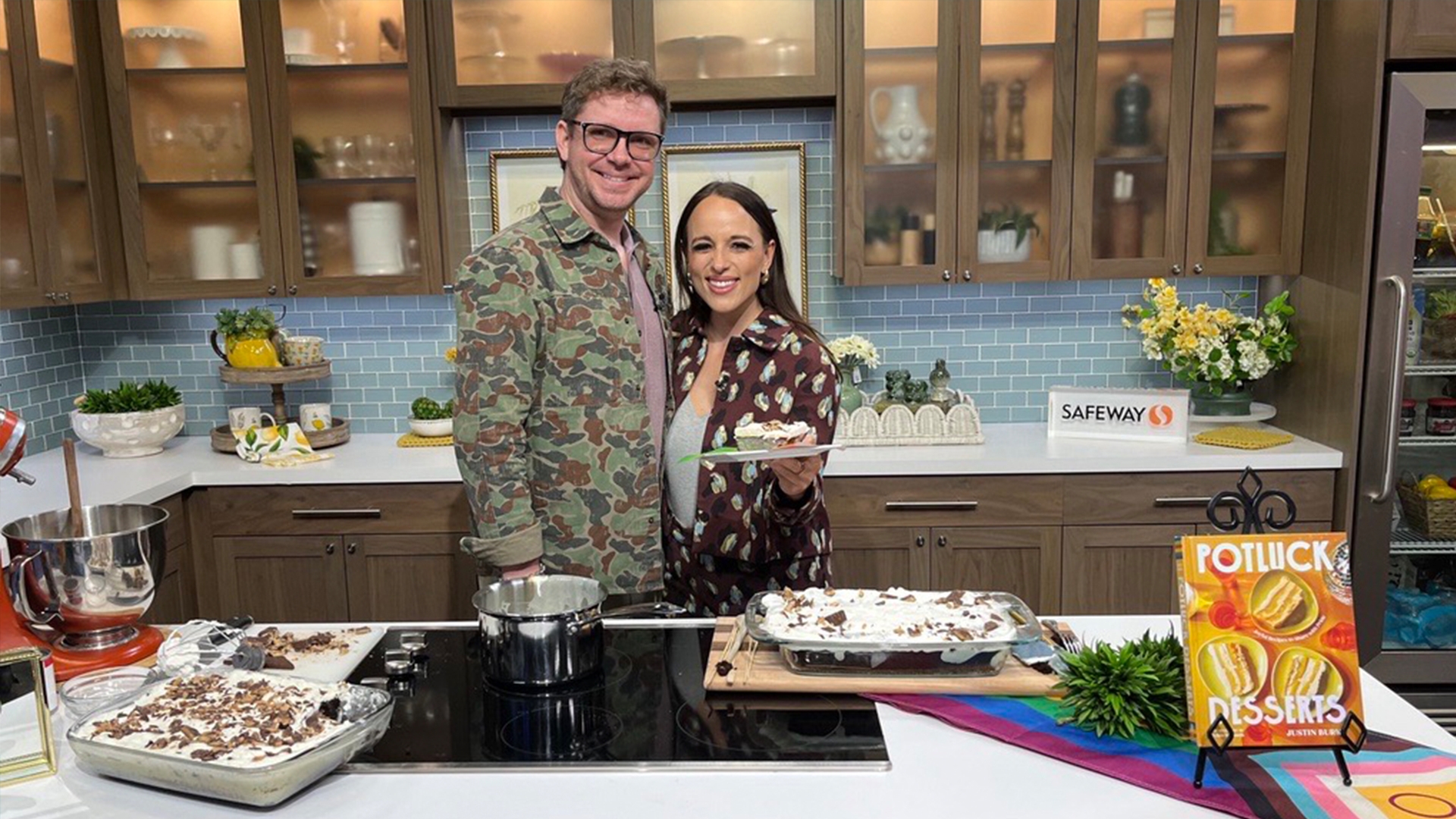 Justin Burke’s "Potluck Desserts: Joyful Recipes to Share with Pride" is full of sweet comfort recipes. #newdaynw