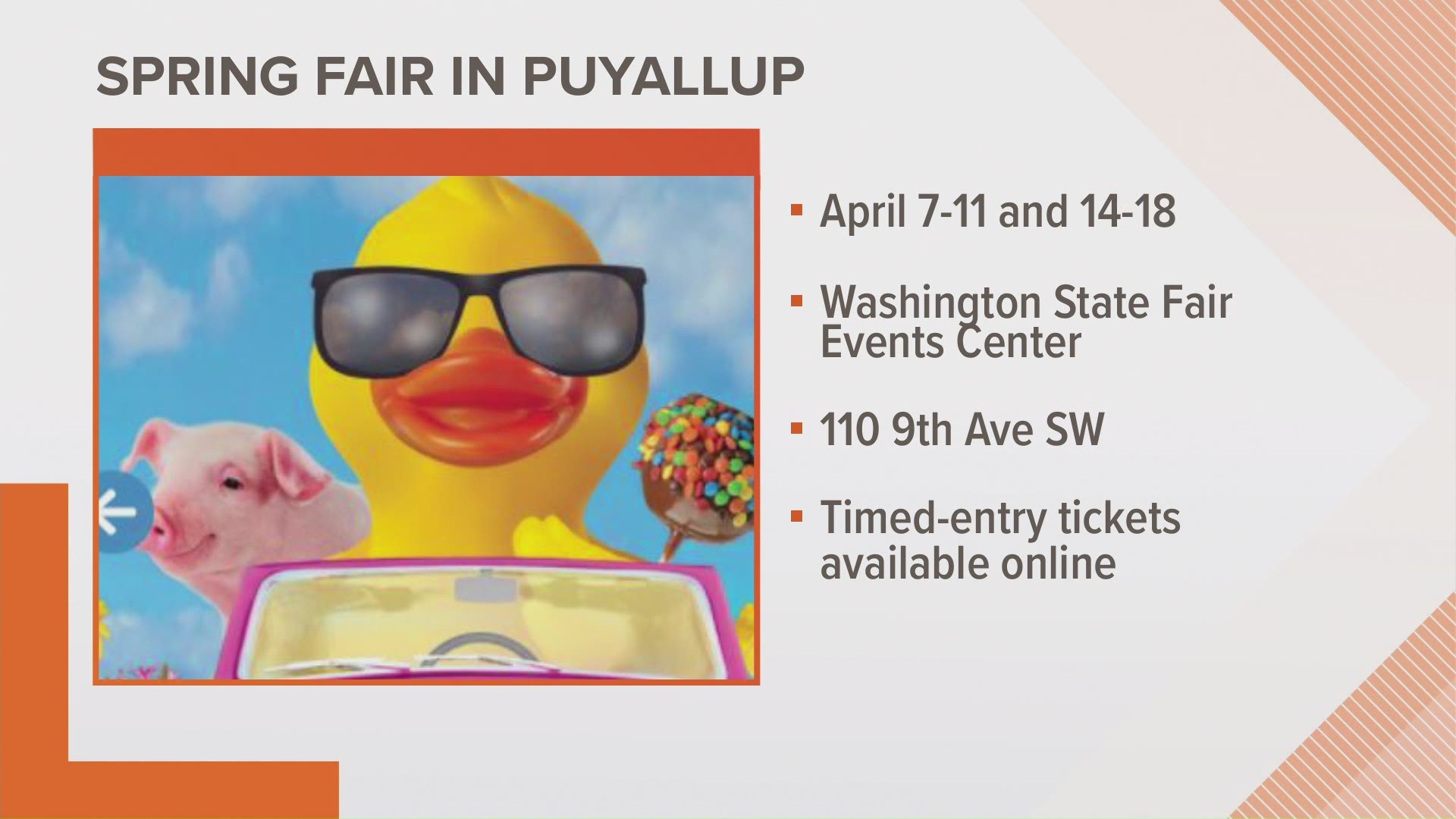 Washington State Spring Fair kicks off Wednesday in Puyallup