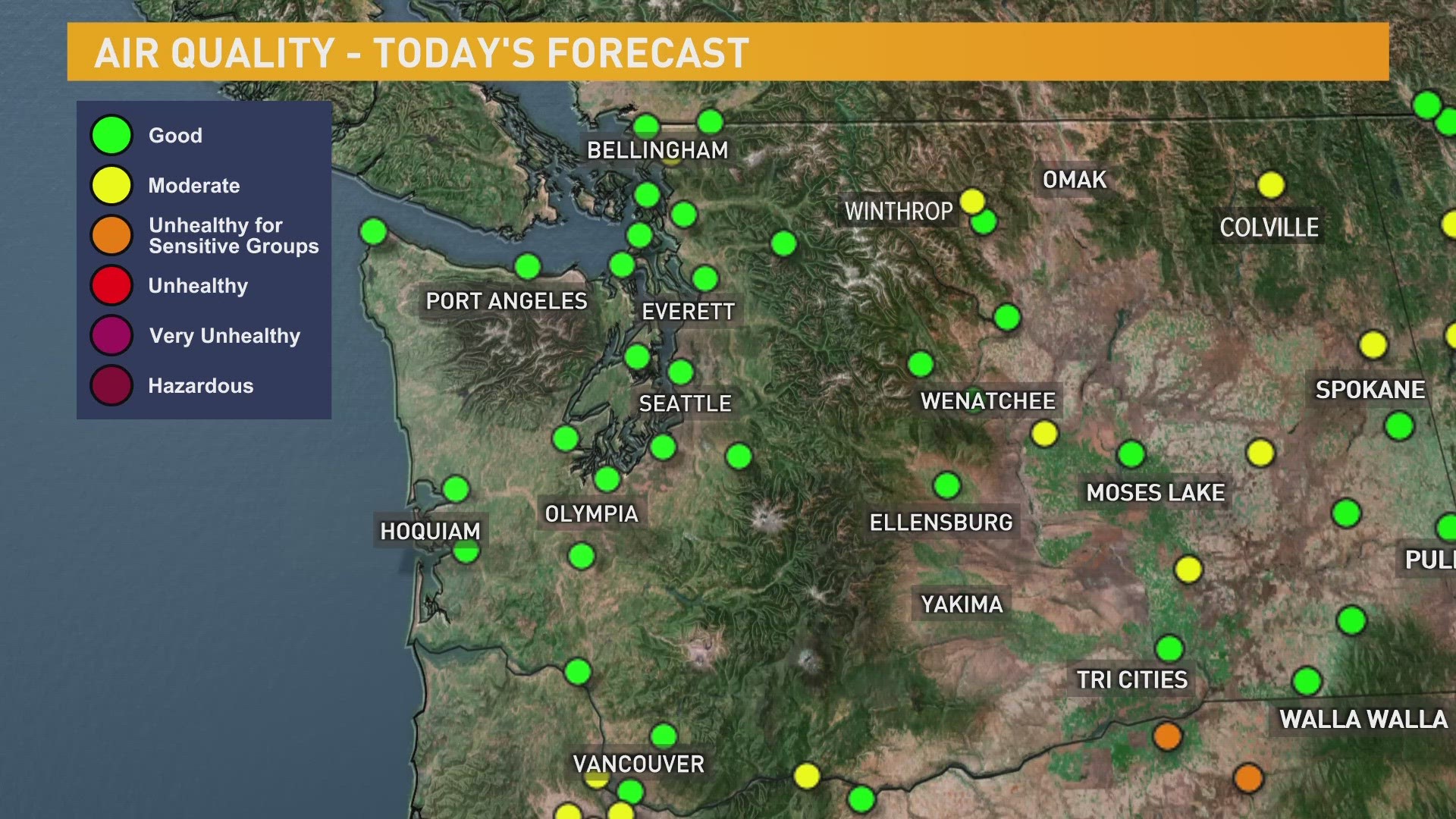 Smoke returns to western Washington on Thursday, and Rich Mariott previews how it will affect air quality in the region.