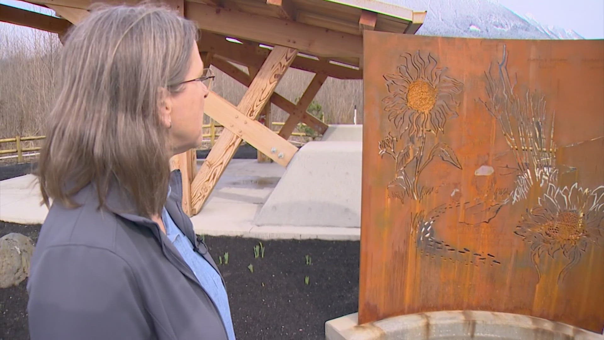 A decade in the making and the Oso Landslide Memorial is finally a reality.