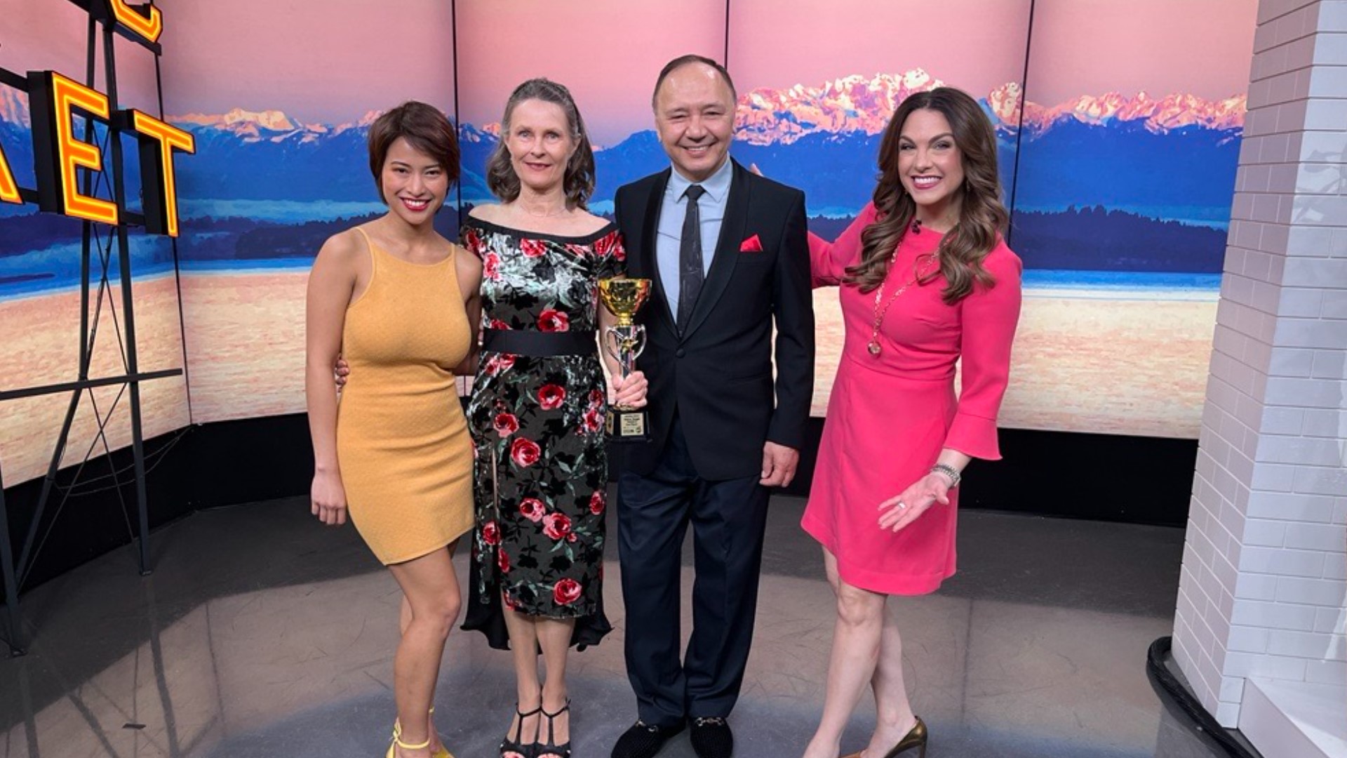 New Day Editor Gloria Angelin talks about competing in the ATUSA tango competition while winners Rebecca Raven and Rasheed Raven perform. #newdaynw