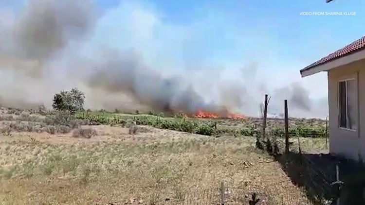 Wildfire prompts Level 3 evacuations in Grant County near Soap Lake