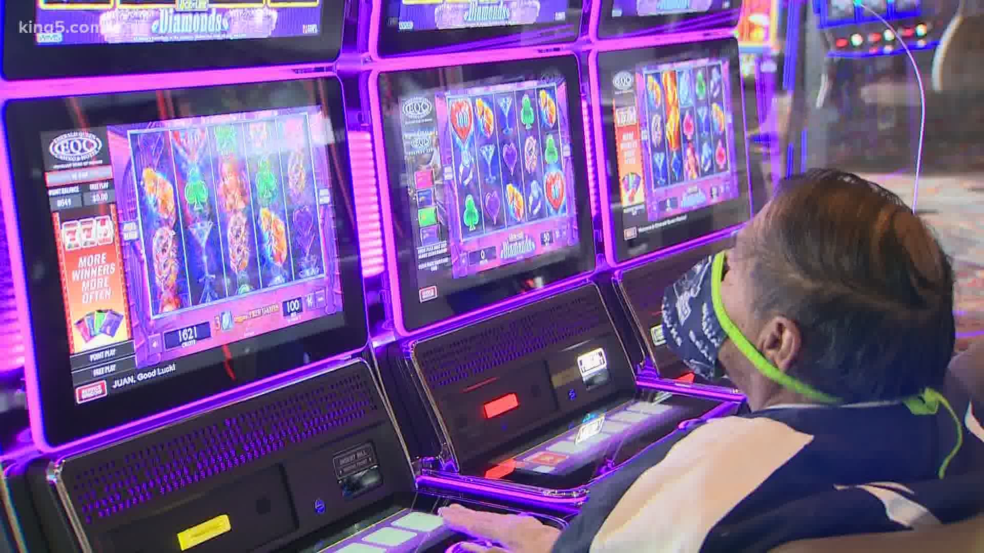 The Puyallup Tribe has opened a new casino location in Tacoma, but they're taking proper COVID-19 precautions to keep it open and keep customers safe.