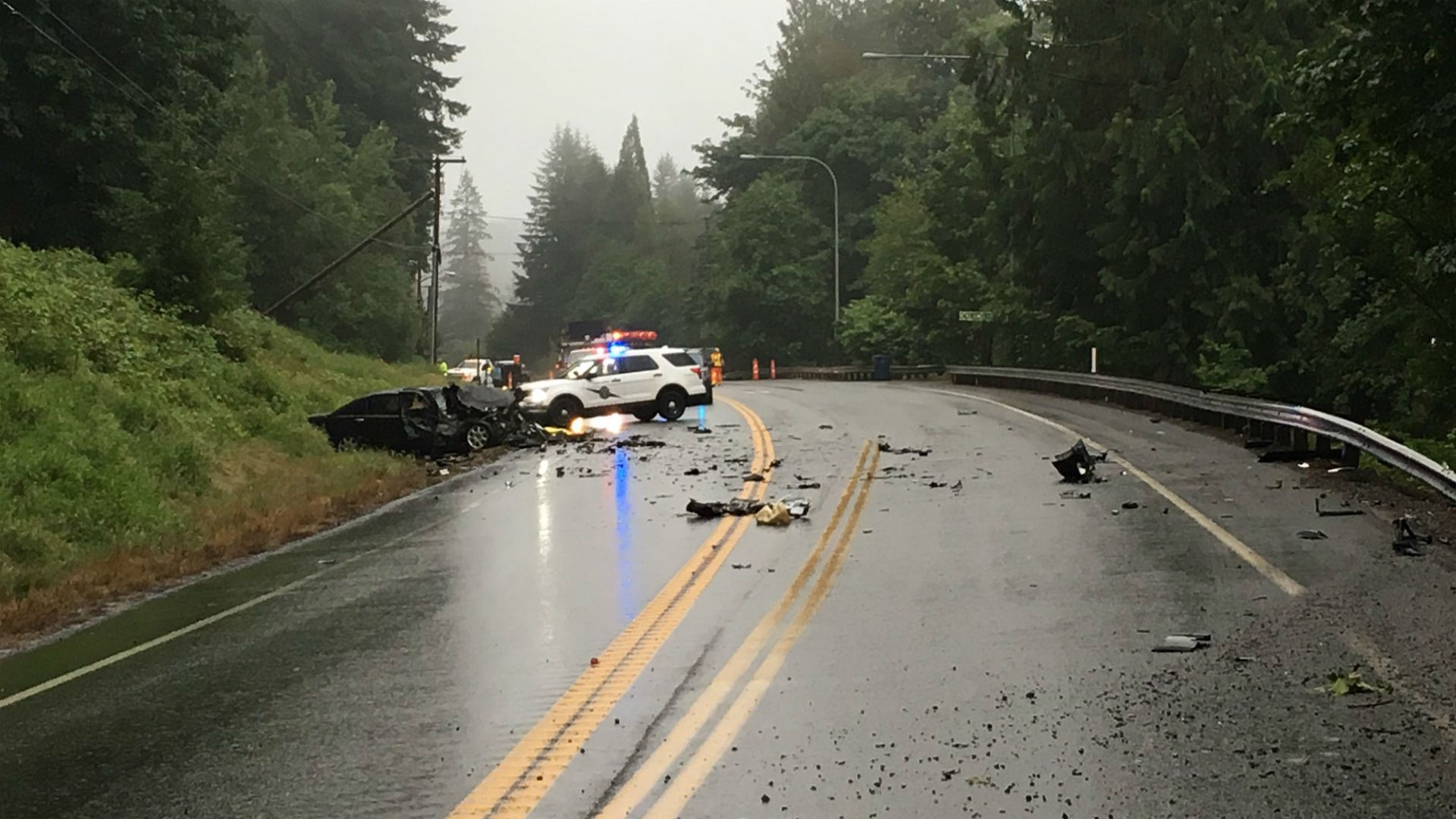 Fatal crash blocks RedmondFall City Road for hours