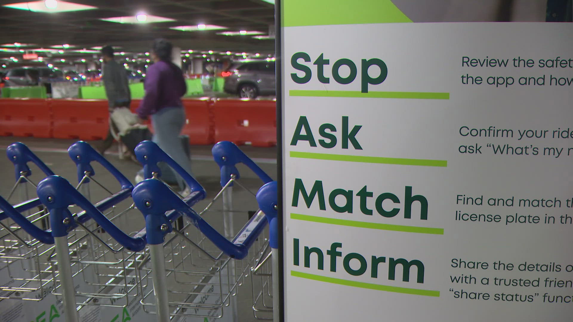 New rideshare safety push at SEA Airport amid holiday travel rush