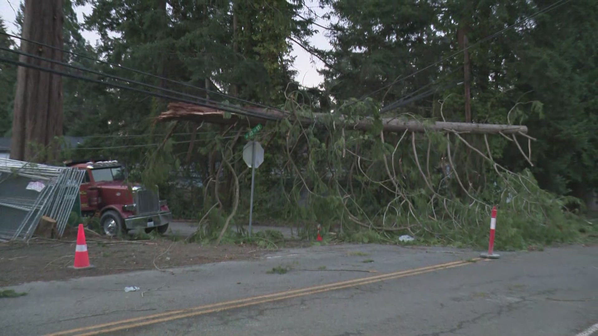 With another wind storm looming off the coast, crews are trying to get as many people's power back online as possible.