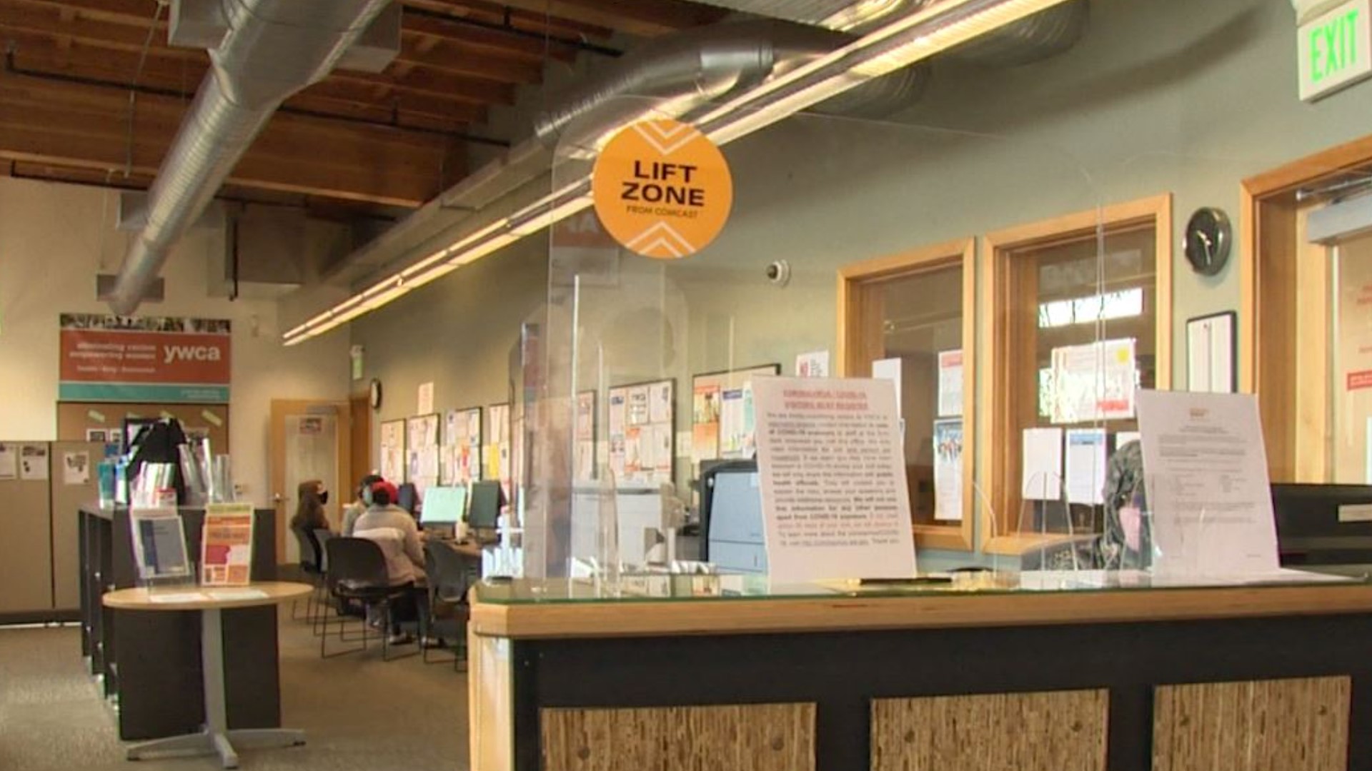 The all-new "Lift Zones" provide free robust wifi and digital resources in community spaces. #k5evening