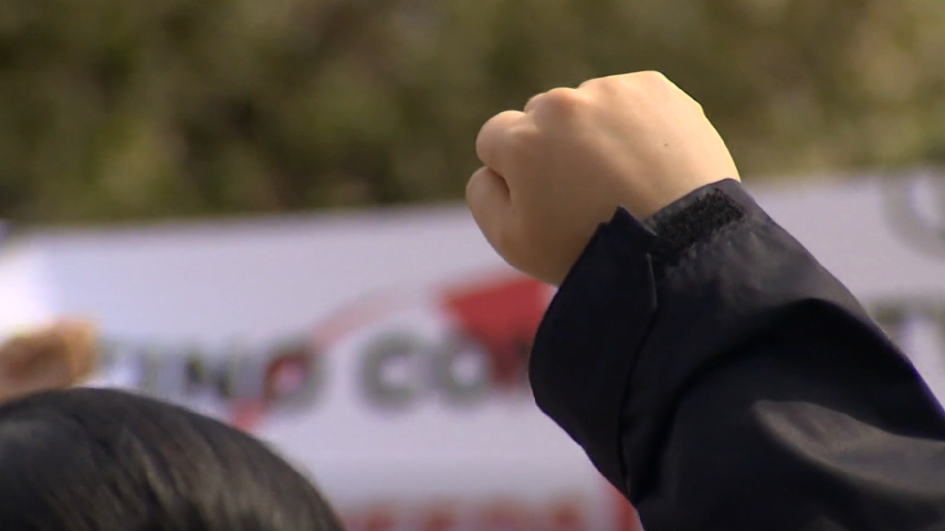 The march was co-sponsored by four Seattle labor organizations: El Comité, UFCW 3000, MLK Labor and the May 1st Action Coalition.