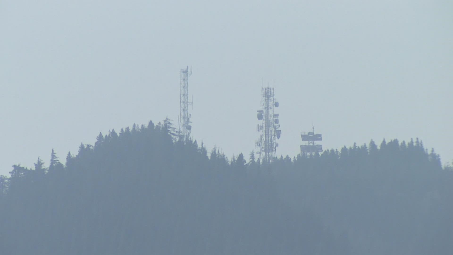 Air quality could be unhealthy for some groups of people in parts of Western Washington.