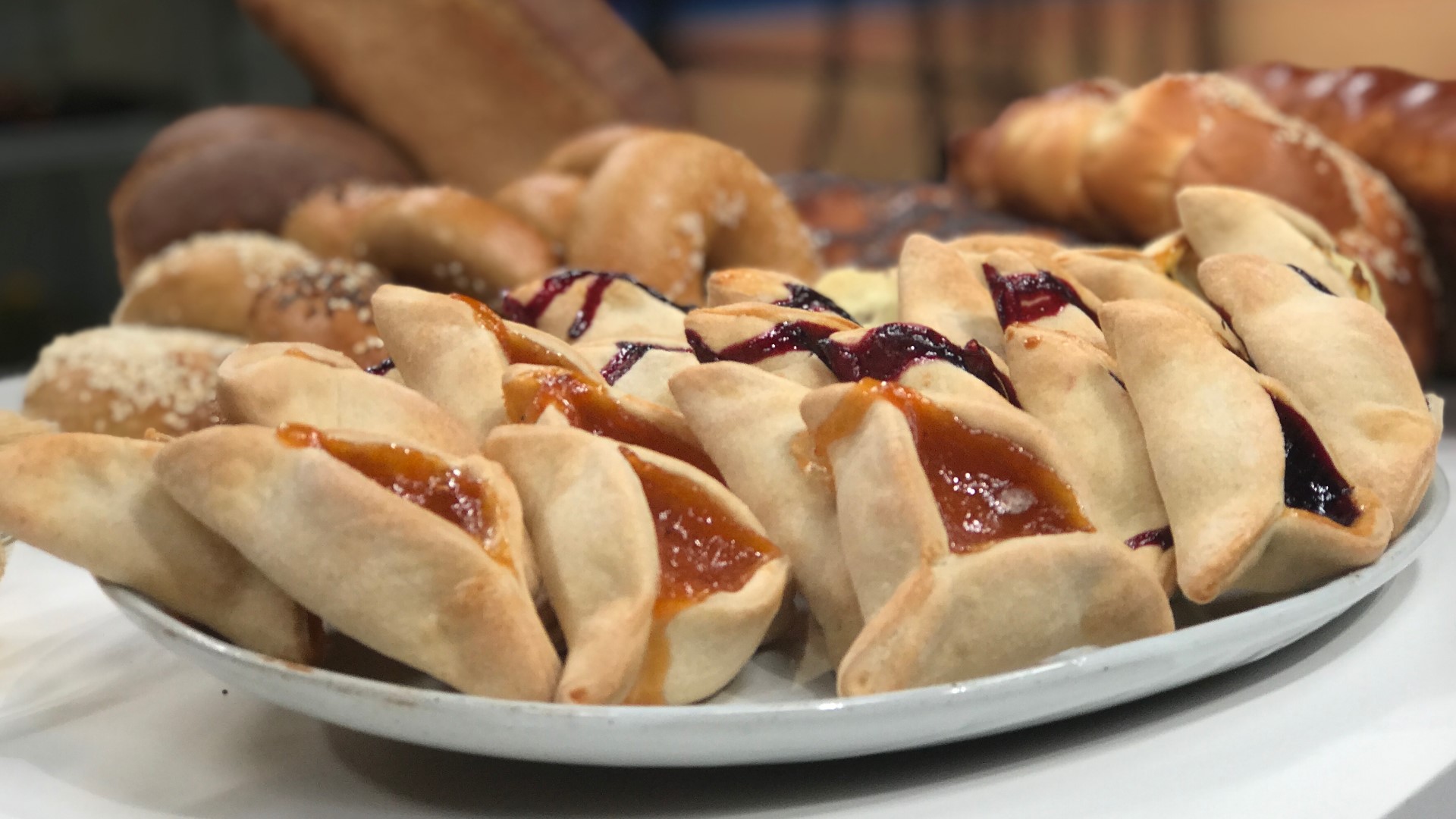 The Jewish Deli in Seattle's Pinehurst neighborhood makes the sweet and savory treats to celebrate the Festival of Purim starting March 9th. Get the recipe!