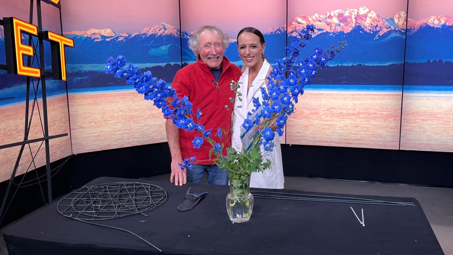 Ciscoe says a new breeding program has made delphiniums easy to grow. Sponsored by Dramm.