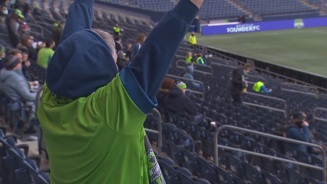 Emerald City Supporters Section at Lumen Field 