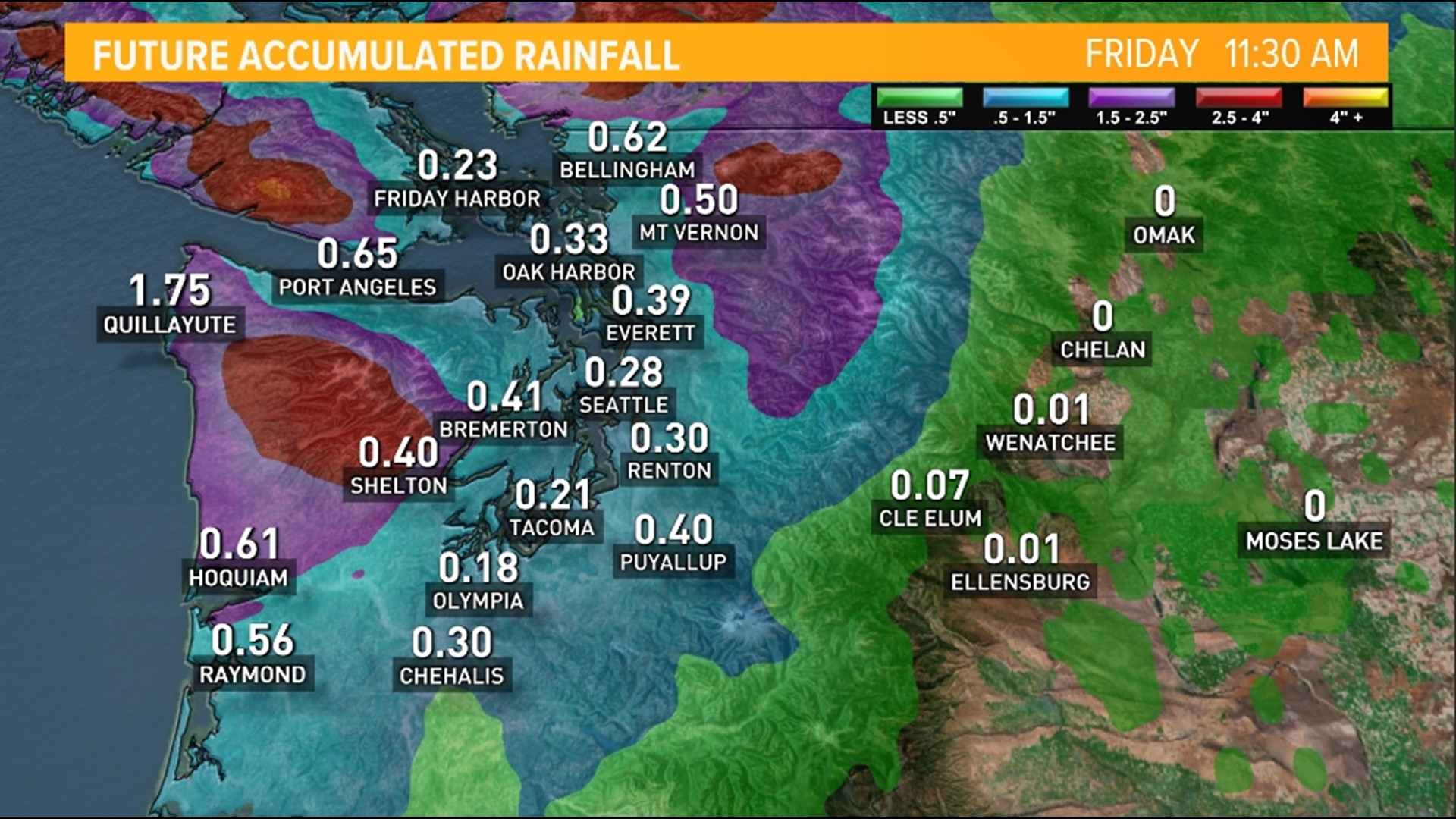 Atmospheric river set to deliver heavy rain in Pacific Northwest ...