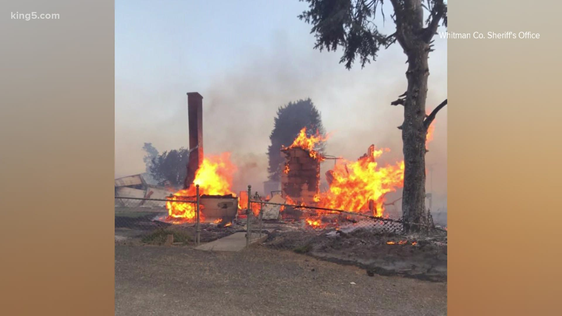 The Cold Springs/Pearl Hill Fire near Omak and Bridgeport has burned 280,000 acres since Sunday night. Wildfires statewide have burned 330,00 acres.