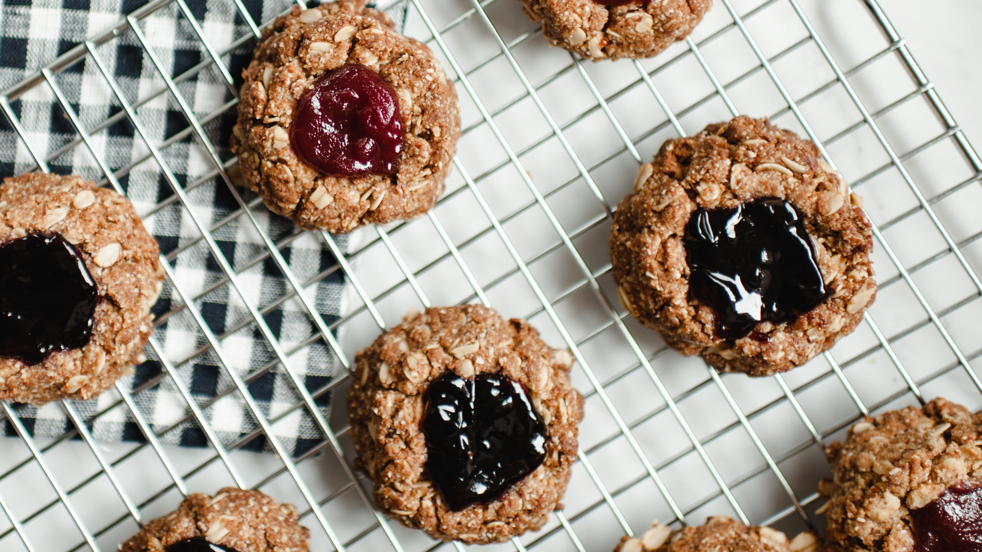 Nutrition Coach Sarah Adler shares her favorite healthy holiday treat - a nutritious twist on thumbprint cookies. Sponsored by 425 Magazine.
