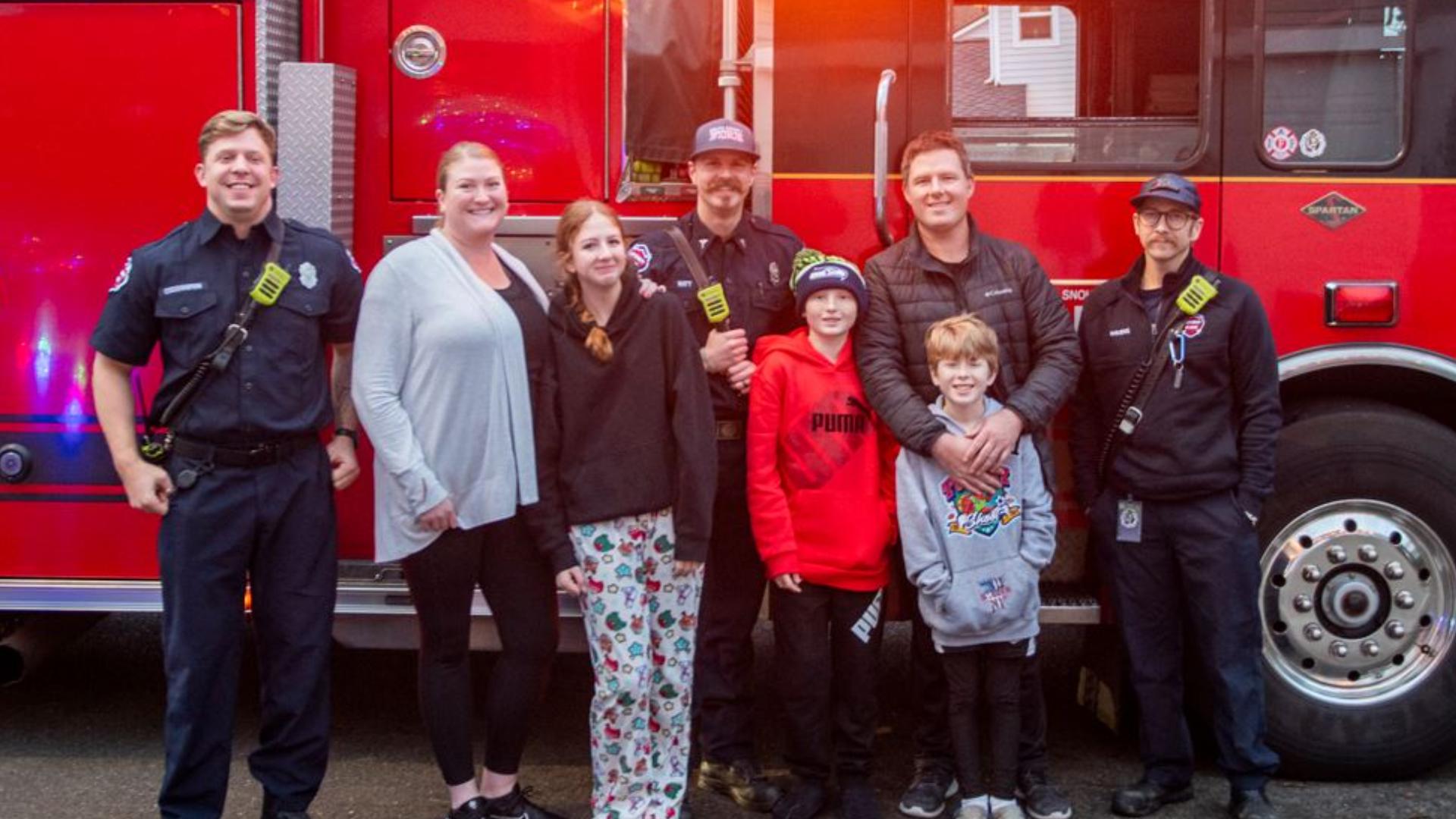 A surprise parade took place over the weekend for 12-year-old Cameron Garinger in Everett.