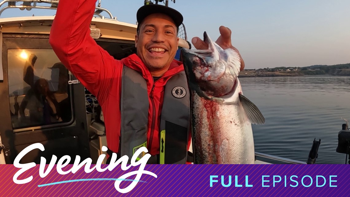 Anacortes salmon fishing and Luly Yang gives patients the runway