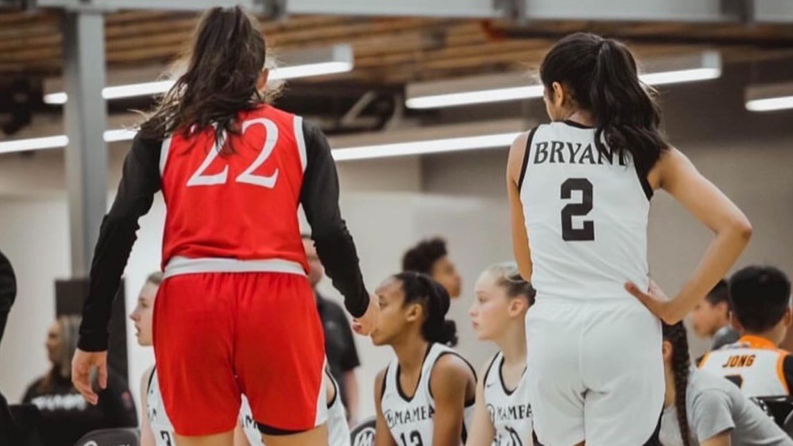 Prep Zone: Garfield High basketball star Katie Fiso reflects on friendship  with Kobe Bryant