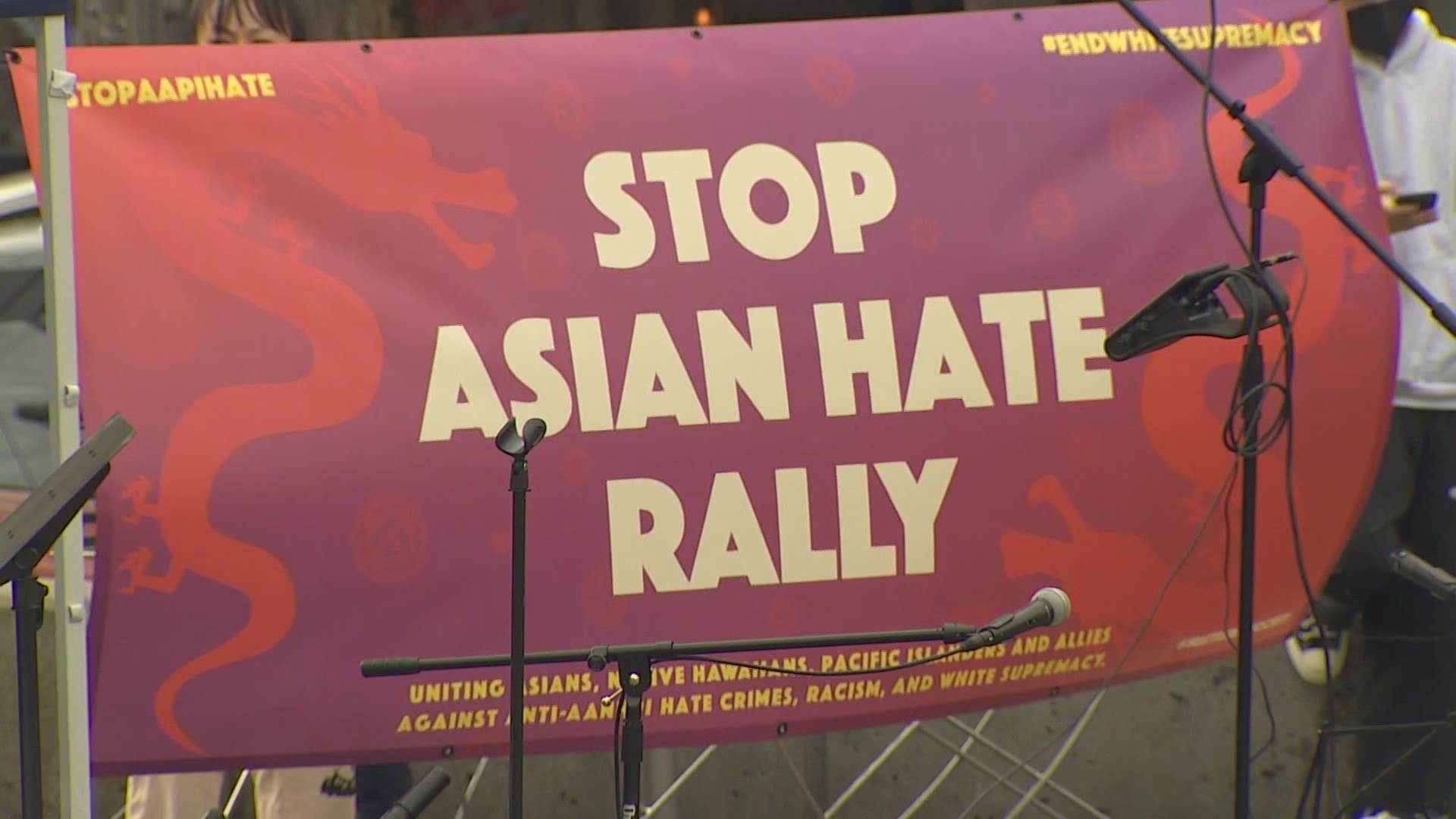 Organizers said they felt it was important not just to denounce Asian hate, but to celebrate all the good that comes from the Asian American community.