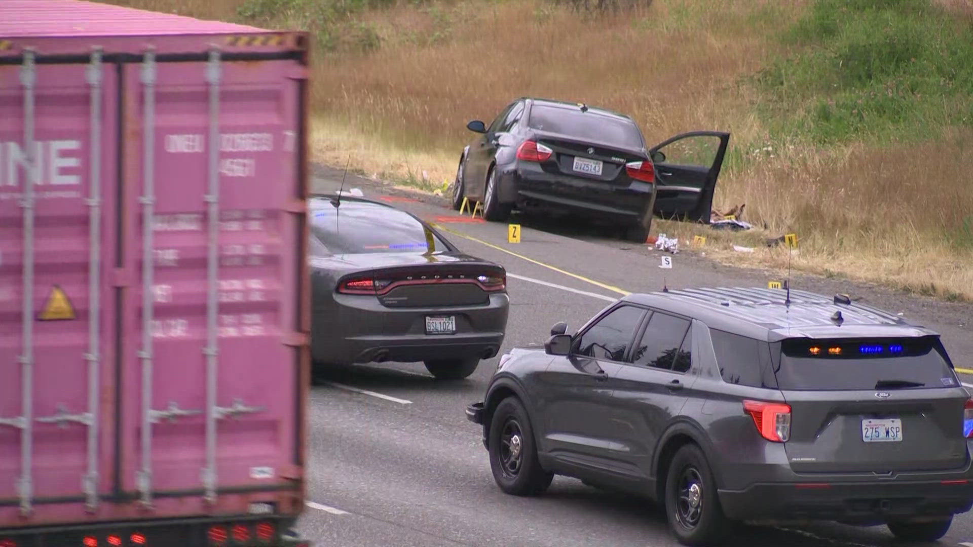 The driver of a BMW is dead and three others are injured after an incident that occurred on Interstate 5 on June 26 near Federal Way.
