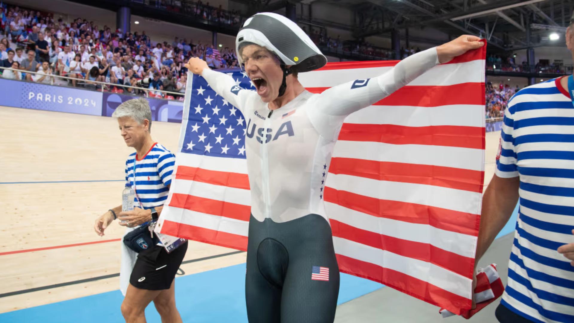 Washington cyclist Elouan Gardon wins bronze