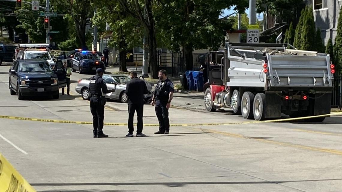Driver, 63, dies in Central District collision with dump truck