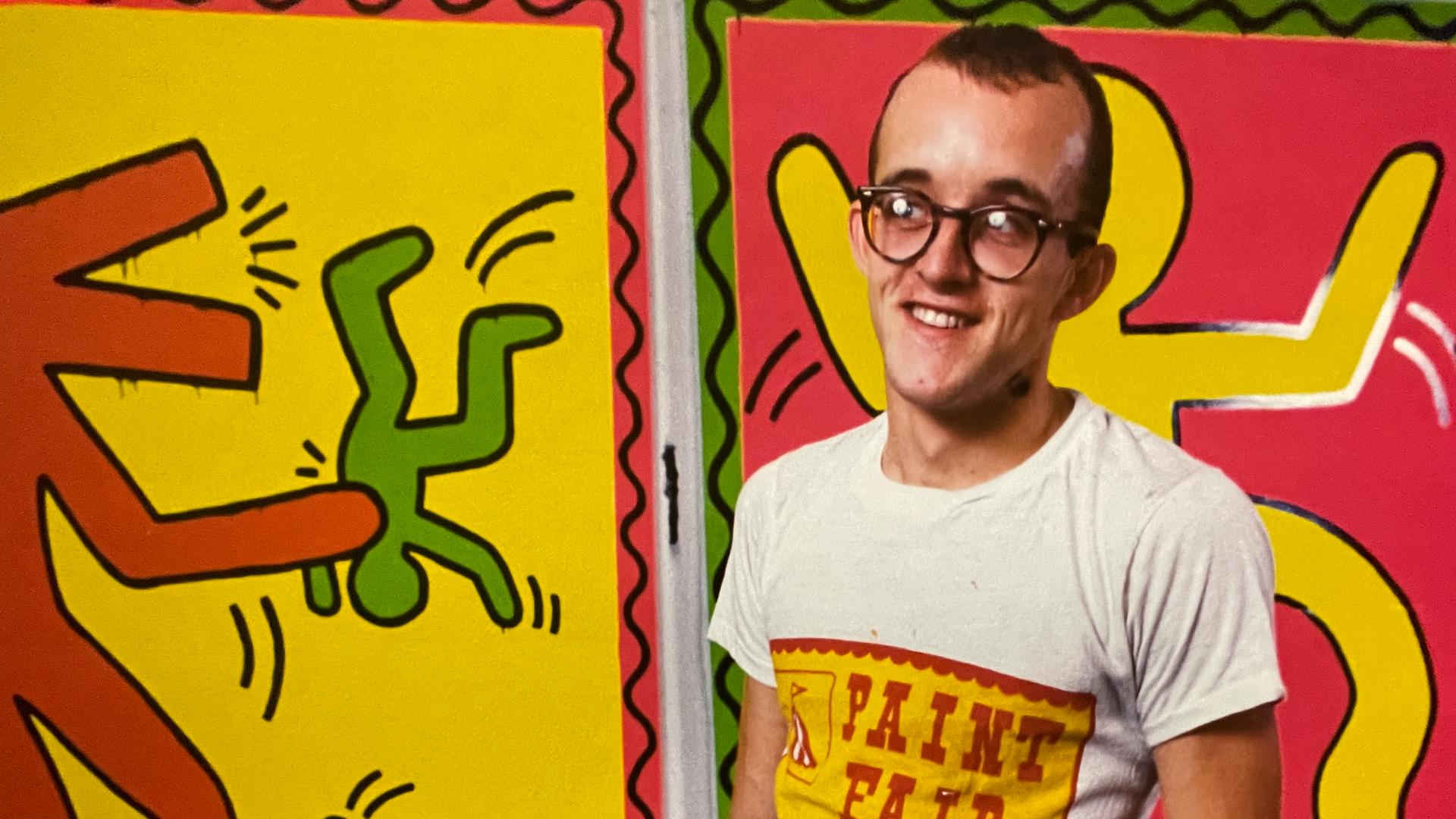 In his 10-year career, Haring went from graffiti artist to the biggest star in the New York city art scene. #k5evening