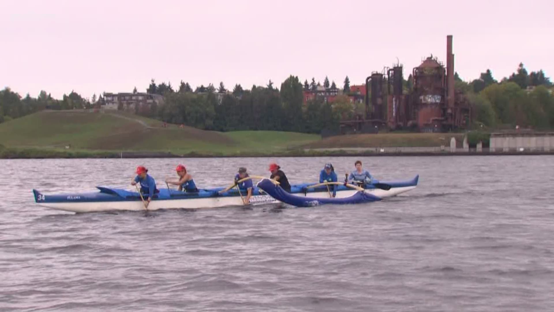 The Women of Washington paddling team will compete in a prestigious Hawaiian race on September 22. KING 5's Kalie Greenberg reports.