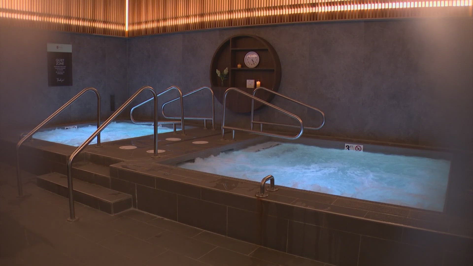 One spa manager said this month's revenue is 10% higher than it was this time last year.