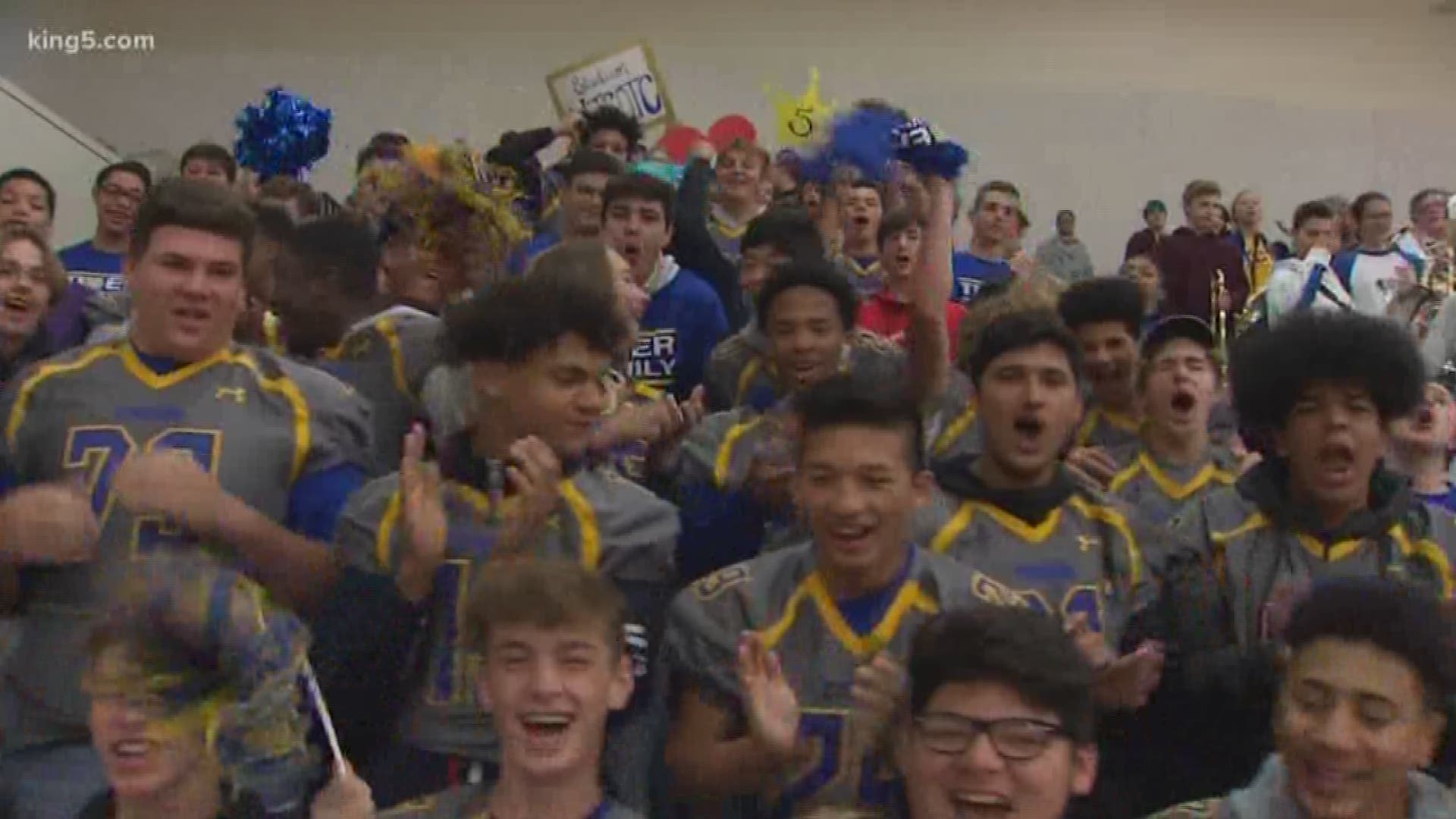 Tacoma's Stadium High School is the scene of this week's KING 5 Pep Rally of the Week.