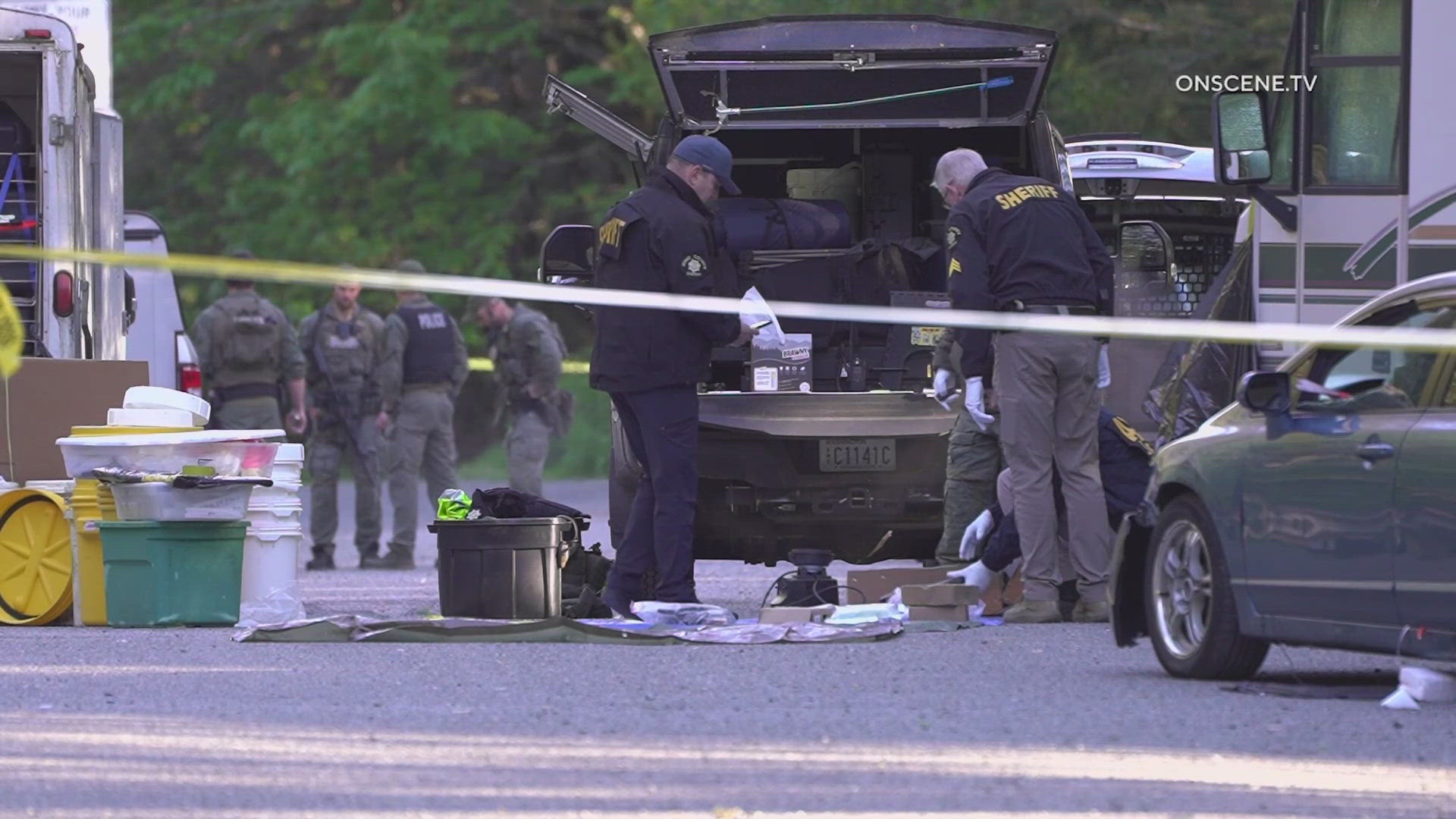 A couple involved in a North Bend shooting face federal charges after fentanyl and Xanax pills and a large cache of weapons and grenades were found in their home