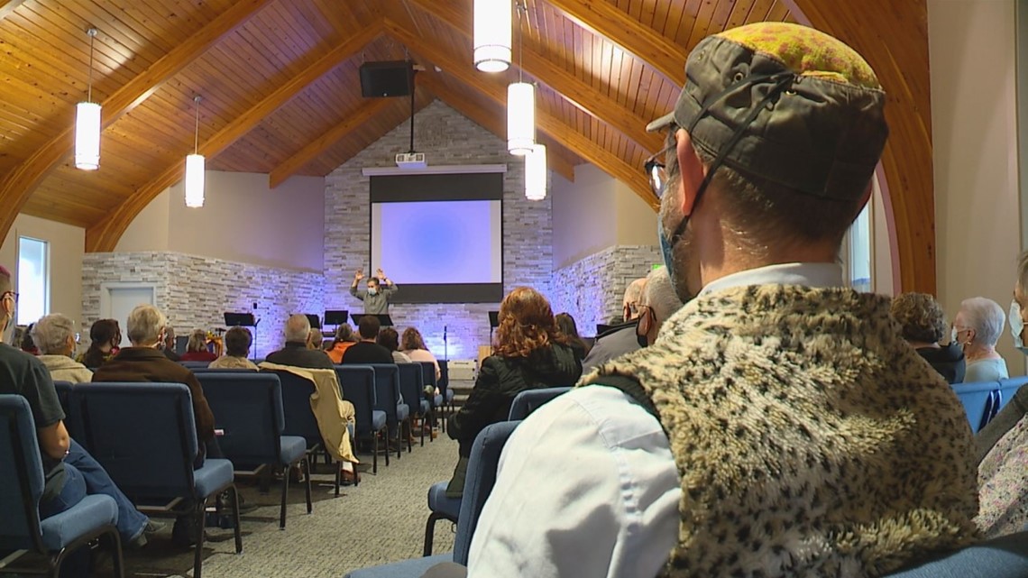 'We are home again': Olympia church reopens after arson | king5.com