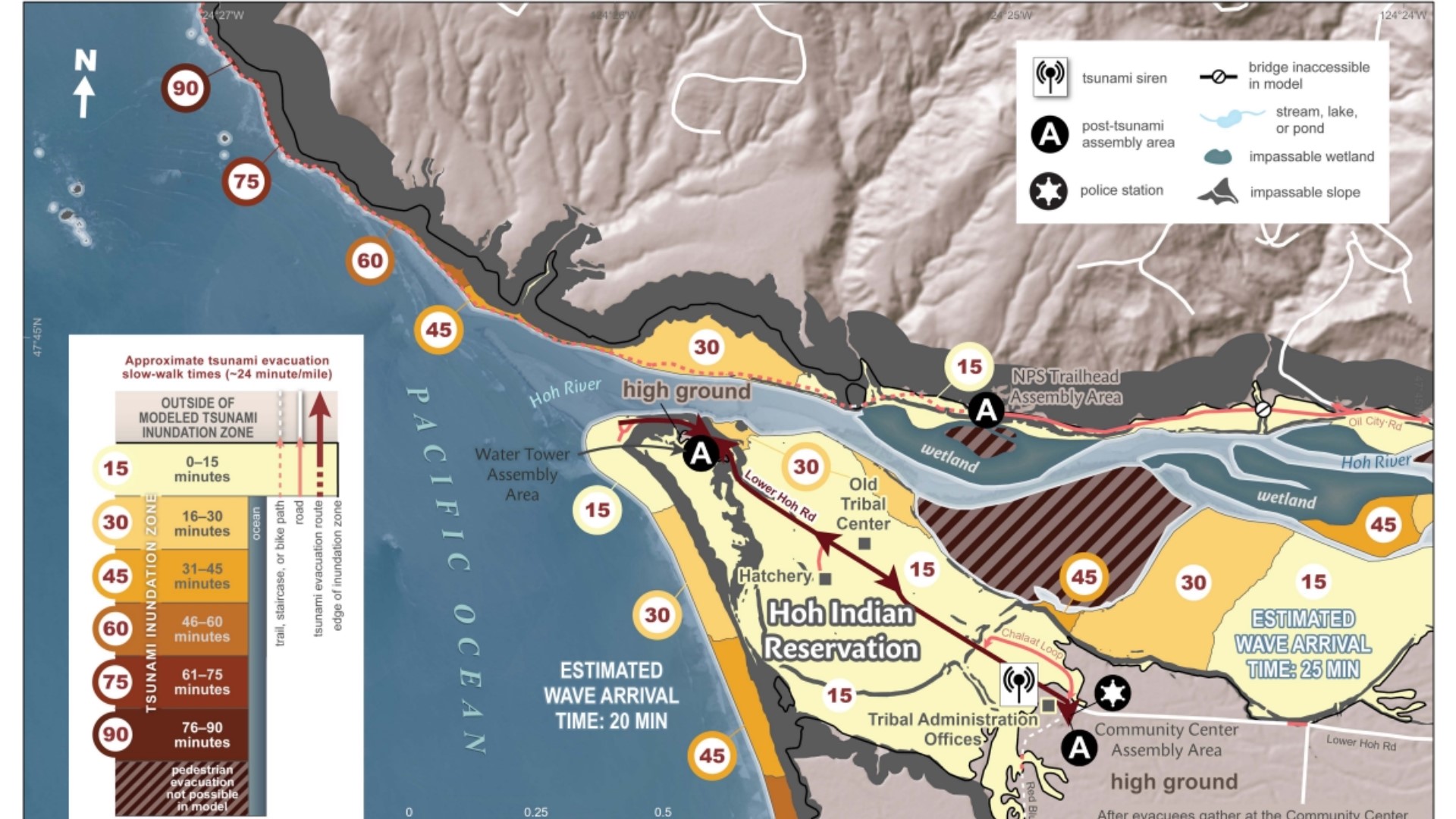 Largest tsunami in washington state