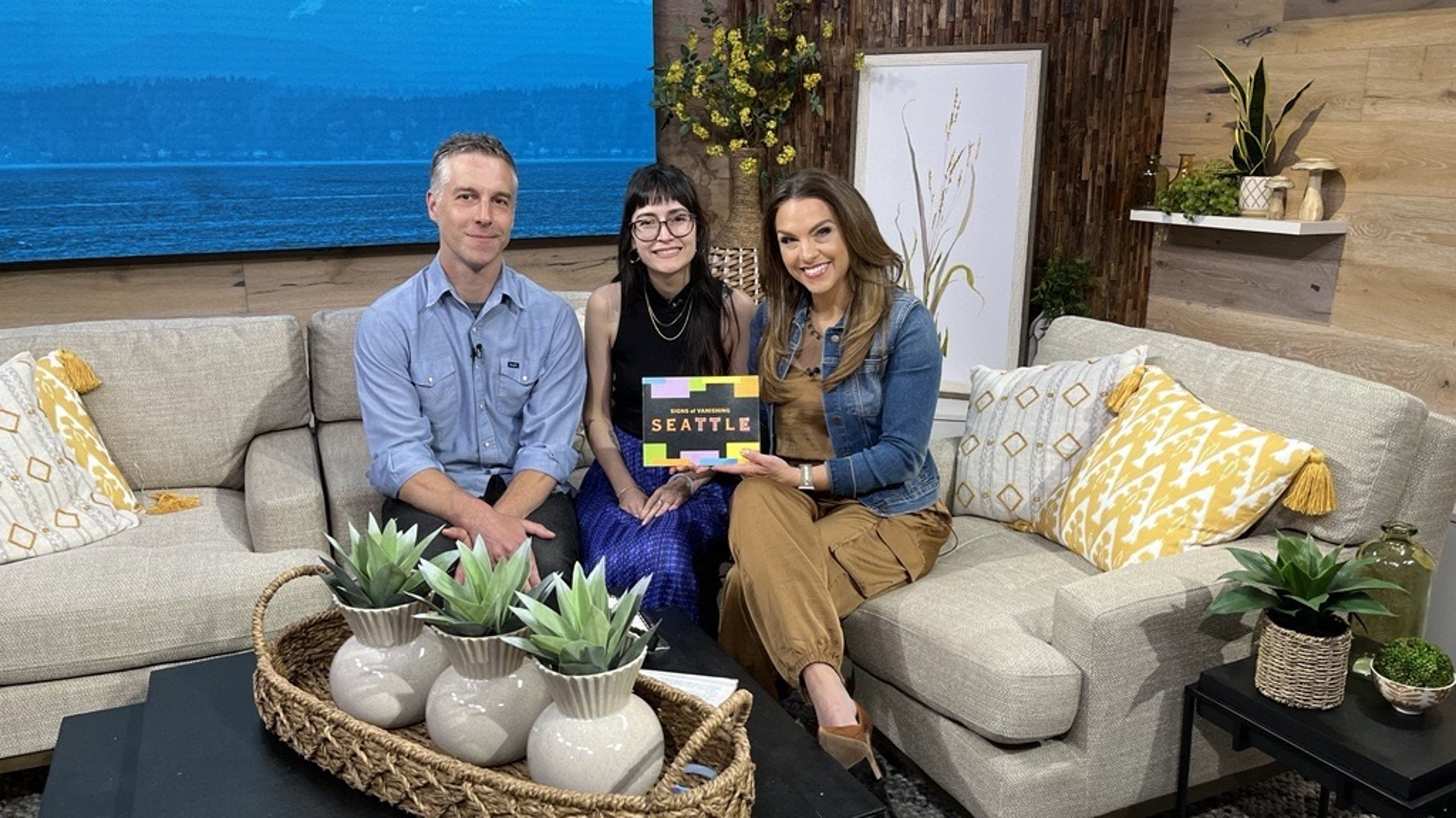 Cynthia Brothers from the iconic Instagram account and her book partner Thomas Eykemans talk with Amity about writing "Signs of Vanishing Seattle." #newdaynw