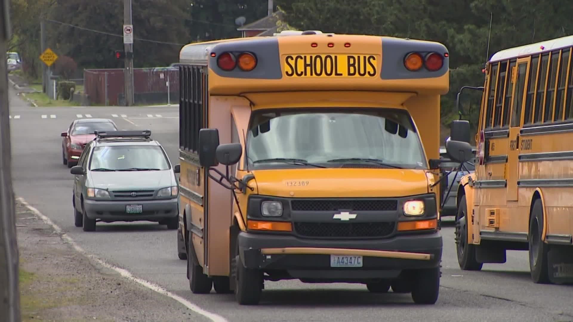 For Highline Public Schools, a staffing shortage meant some students on one bus route were late for the first day of school.