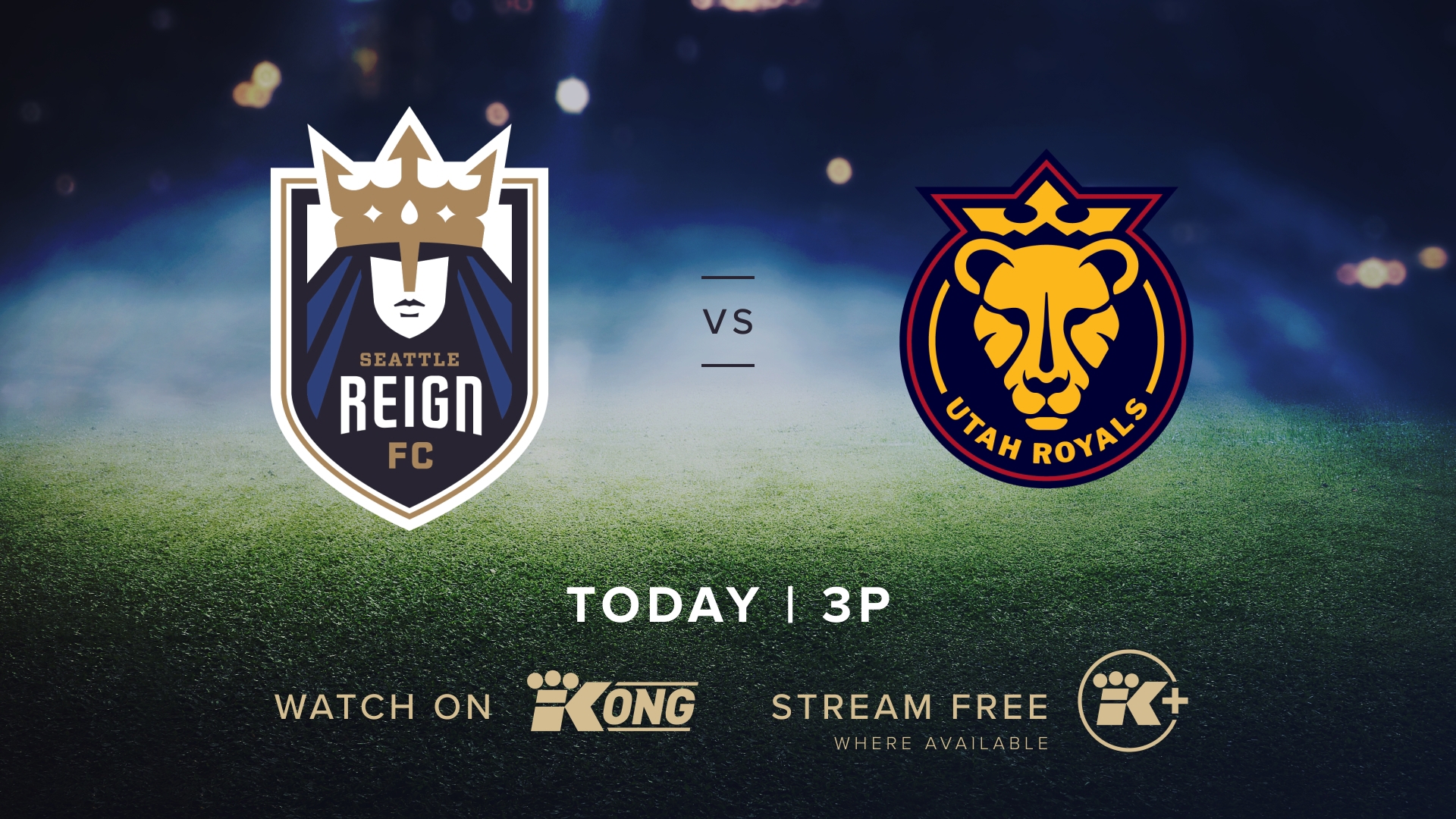 Watch the Seattle Reign FC take on the Utah Royals at home. Available to stream in the Seattle market