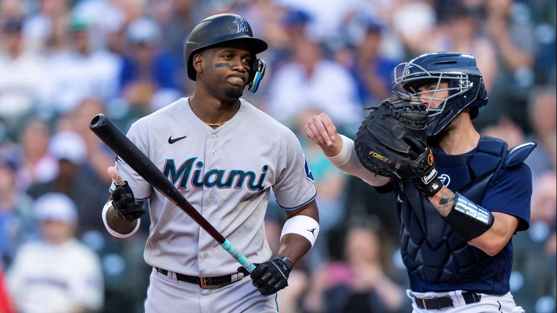 Marlins place OF Avisail Garcia (back) on IL