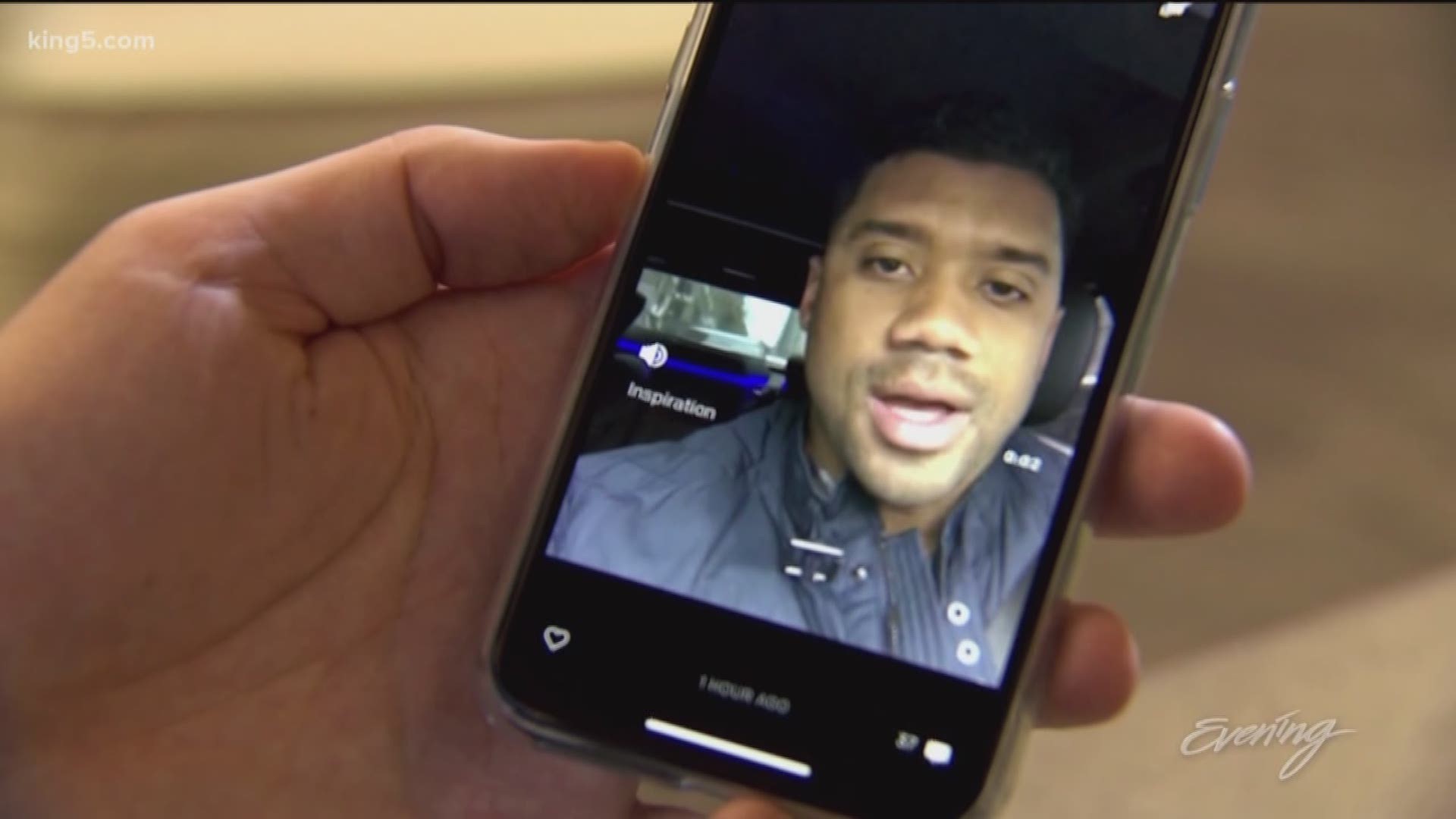 Russell Wilson is more DANGERUSS than ever! The Seahawks quarterback is already an international superstar. But now fans can get up close and personal like never before. Wilson is all into the social media revolution with his latest venture "TraceMe."