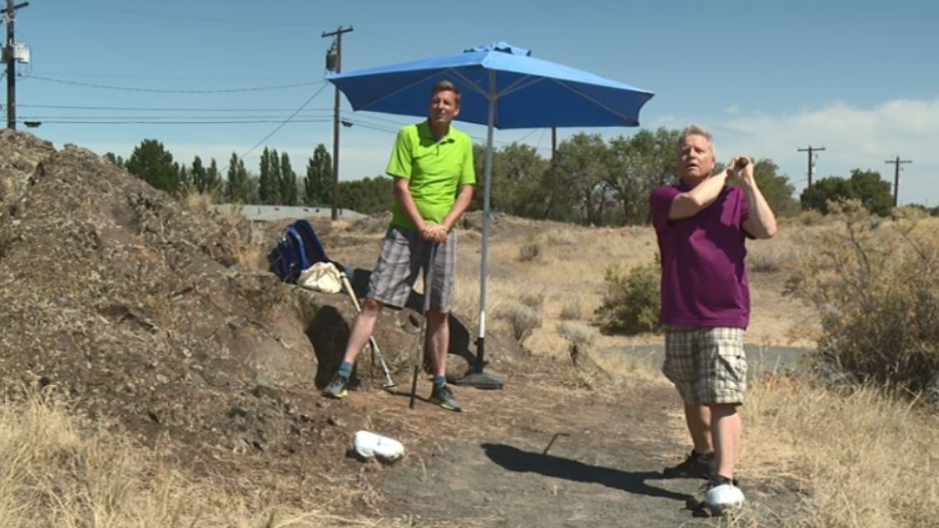 Lava Links offers 9 holes of sagebrush, rocks, and "pukin' hot" heat. #k5evening