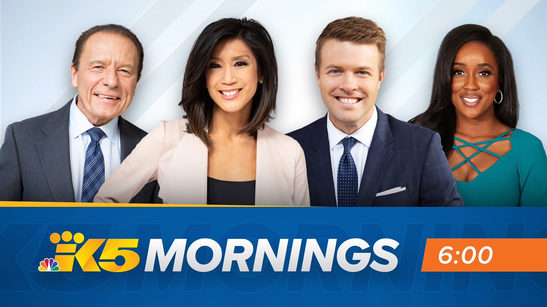 The KING 5 Mornings Team presents a first look at the biggest news stories in western Washington and beyond, along with up-to-the-minute weather and traffic.