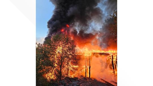 1 person suffers burns in trestle fire in Snohomish | king5.com