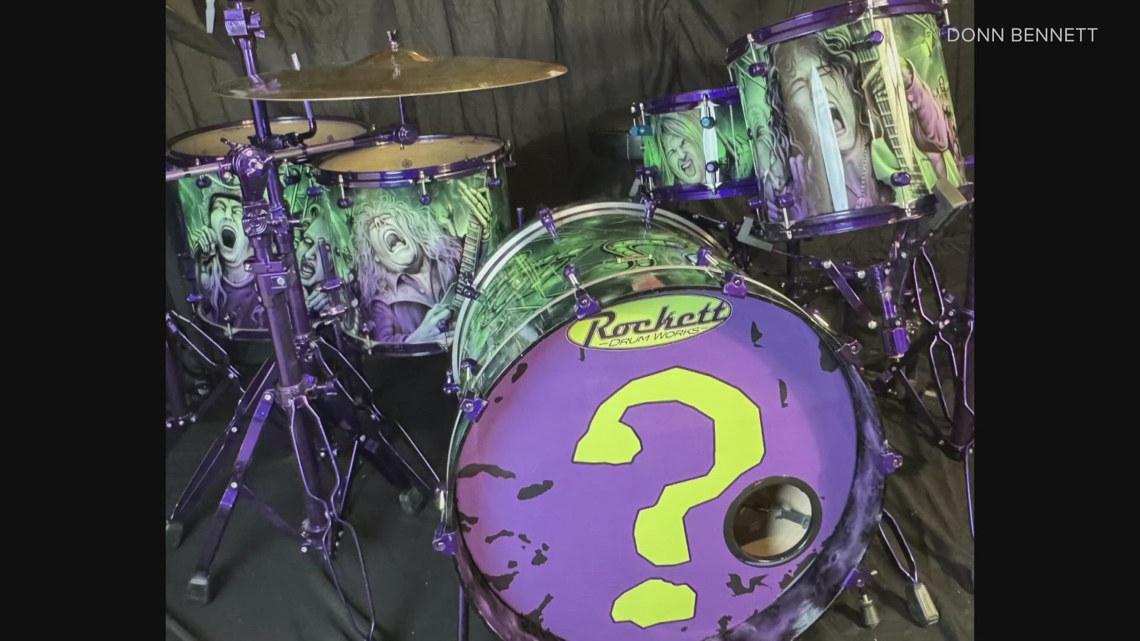 Stolen drum sets from Poison's drummer recovered after tip from