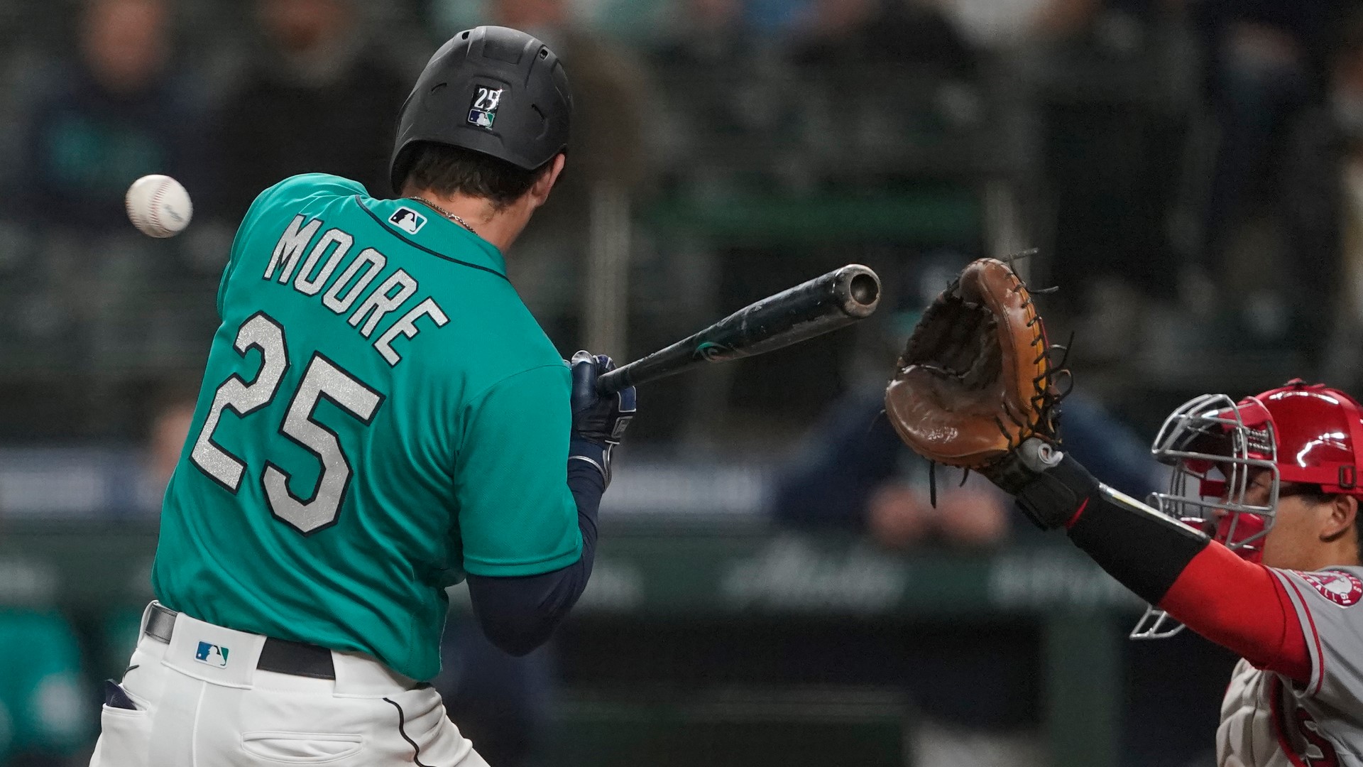 Moore, bullpen drive Mariners' 7-4 win over Angels | king5.com
