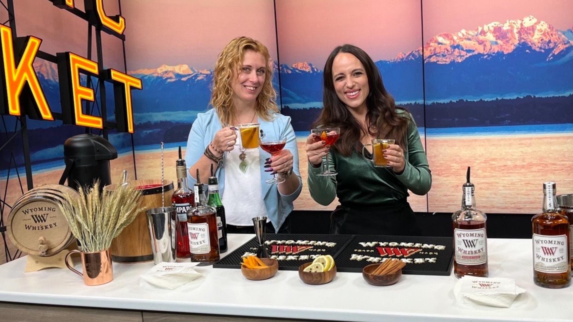 Jamie Buckman, Seattle mixologist, loves using Wyoming Whiskey in her drinks. #newdaynw