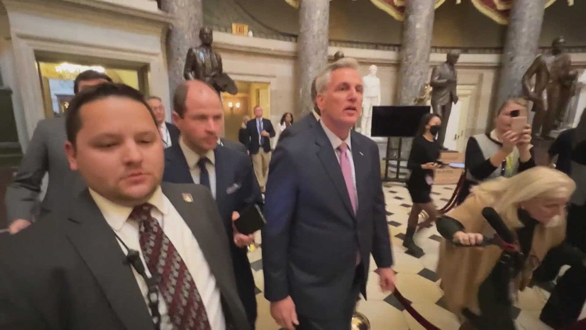In a historic move, Speaker of the House Kevin McCarthy was voted out of his position. A new Speaker is expected to be elected next Wednesday.