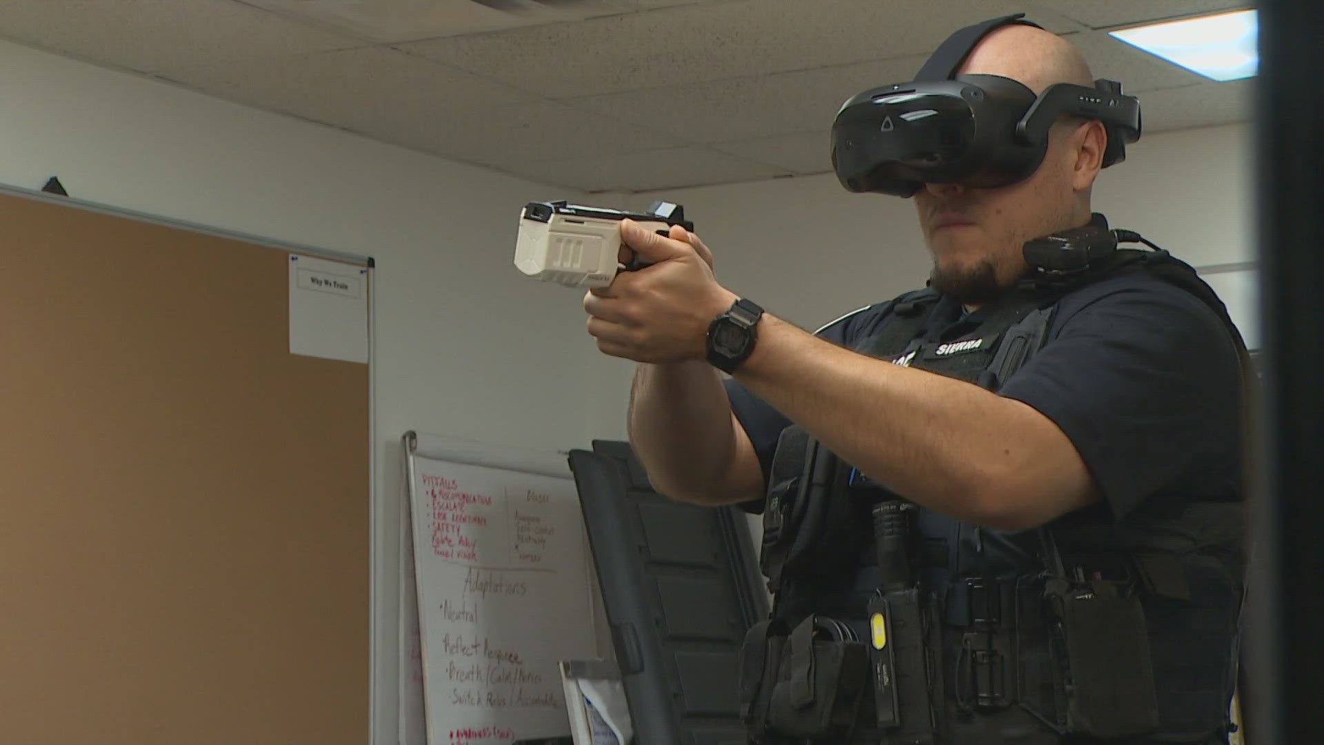 Roughly 30 recruits at the Burien academy are taking part in the pilot program this fall. If approved, the technology could expand to all WA police training centers.