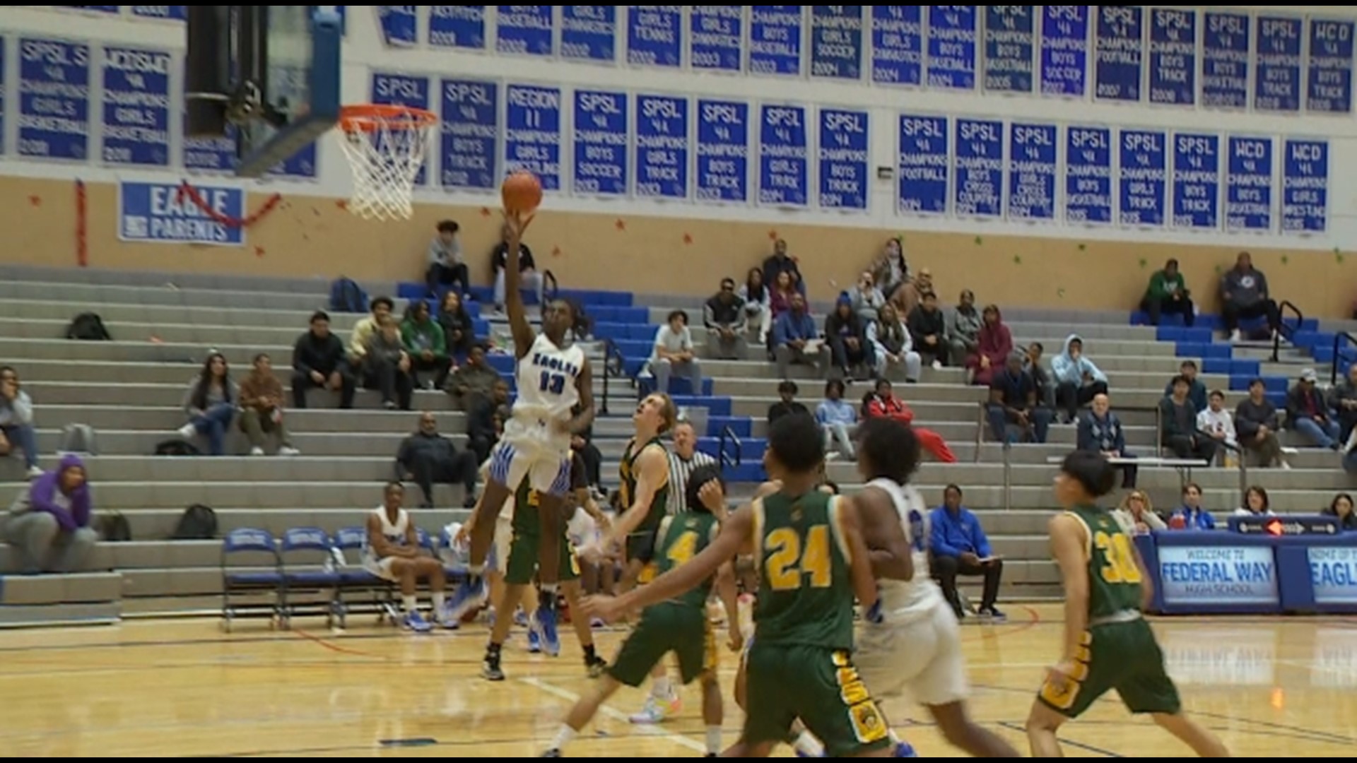 Highlights of the Federal Way boys 60-55 win over Kentridge